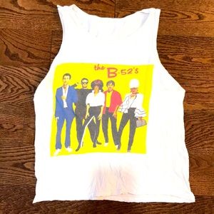 Vintage Punk New wave B-52’s 80s retro band tank